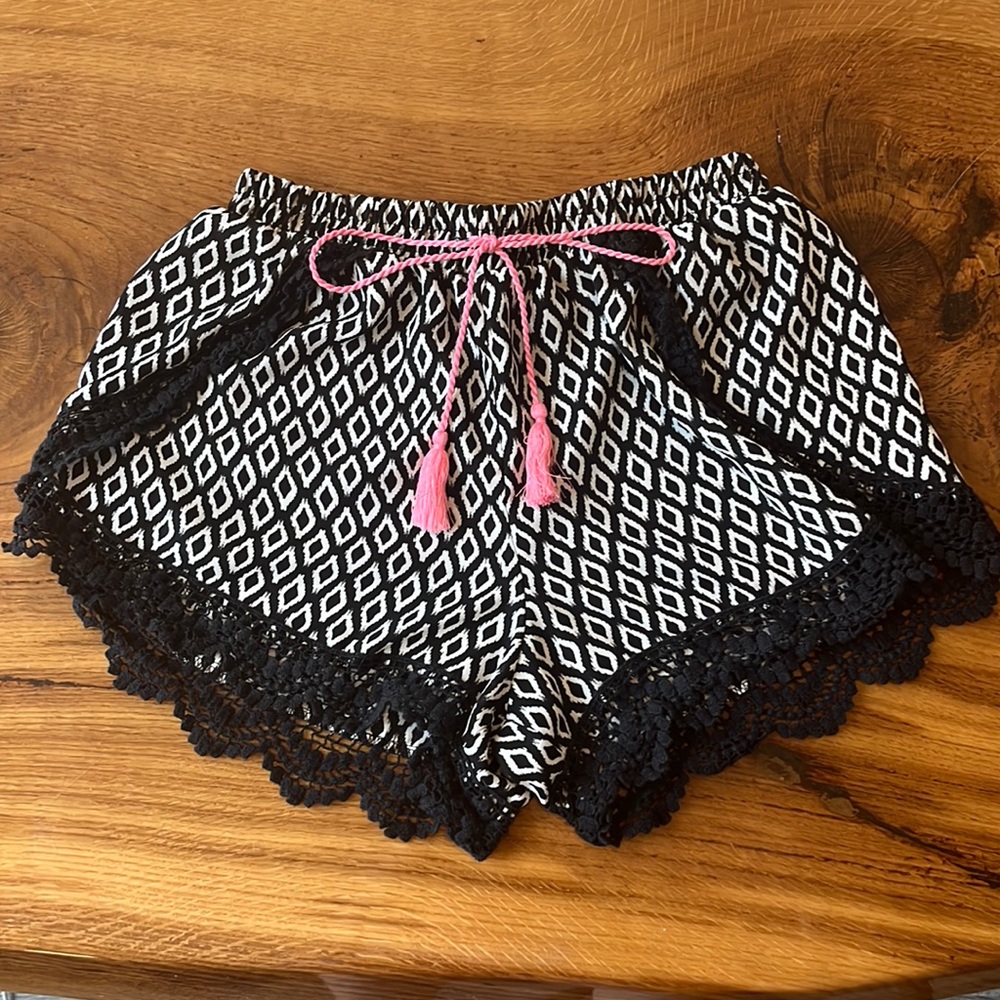 Xhilaration Flowy Lace Patterned Shorts